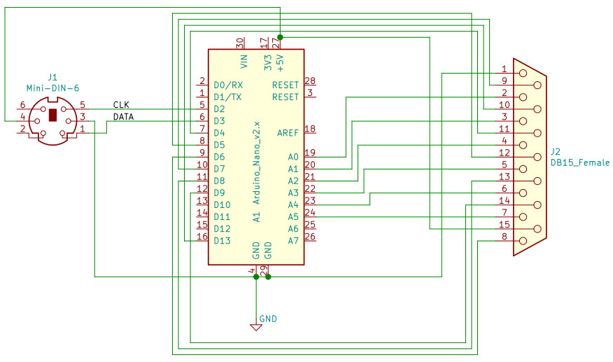 PS/2 Adapter Circuit